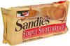 Sandies simply shortbread Calories