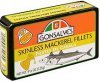 Gonsalves skinless mackerel fillets Calories