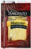 Sargento sliced cheese deli style, muenster Calories