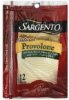 Sargento sliced cheese deli style, provolone Calories