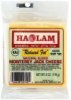 Haolam sliced cheese natural, monterey jack, reduced fat Calories