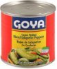 Goya sliced jalapeno peppers green pickled Calories