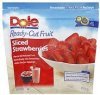 Dole sliced strawberries Calories