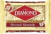 Diamond of California slivered almonds Calories