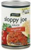 Spartan sloppy joe sauce original Calories