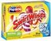 Popsicle slow melt pops swirl winds, assorted flavors Calories