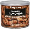 Wegmans smoked almonds hickory smoke seasoned Calories