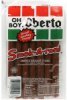 Oh Boy! Oberto smoked sausage sticks smok-a-roni Calories