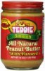 Teddie smooth all natural peanut butter with flaxseed Calories
