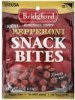 Bridgford snack bites pepperoni Calories