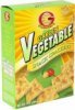 Glencourt snack crackers garden vegetable Calories
