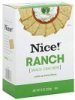 Nice snack crackers ranch Calories