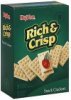 Hy-Vee snack crackers rich & crisp Calories