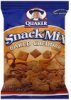 Quaker snack mix baked cheddar flavored Calories