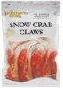 Northern Chef snow crab claws Calories
