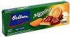 Bahlsen soft biscuits with orange filling, milk chocolate covered, messino Calories