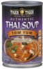 Tiger Tiger soup authentic thai, tom yum Calories
