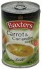 Baxters soup carrot & coriander Calories