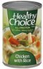 Healthy Choice soup chicken with rice Calories