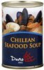 Duao soup chilean seafood Calories