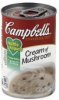Campbells soup condensed, cream of mushroom Calories