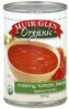 Muir Glen soup creamy tomato bisque Calories