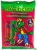 Skwinkles sour candy straws sour strawberry & sour apple Calories