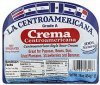 El Centroamericano sour cream centroamerican style Calories