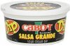 Cabot Vermont sour cream dip salsa grande Calories