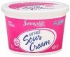 Sunnyside Farms sour cream fat free Calories