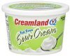 Creamland sour cream fat free Calories