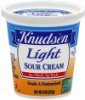 Knudsen sour cream light Calories