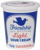 Friendship sour cream light Calories