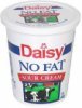 Daisy sour cream no fat Calories