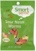 Smart Sense sour neon worms Calories