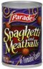 Parade spaghetti and meatballs Calories