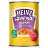 Heinz spaghetti and sausages Calories