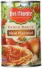 Del Monte spaghetti sauce with meat Calories