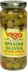 Vigo spanish olives with minced pimientos Calories