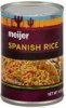 Meijer spanish rice Calories