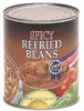 Stater Bros. spicy refried beans Calories