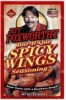 Jeff Foxworthy spicy wings seasoning bar-b-que Calories