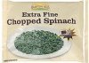 Hampton Hills spinach chopped, extra fine Calories