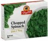 ShopRite spinach chopped Calories