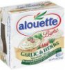 Alouette spreadable cheese garlic & herbs, light Calories
