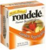 Rondele spreadable cheese gourmet, garden vegetable Calories