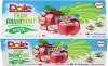 Dole squeezable fruit pouches fruit squish'ems! apple Calories