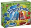 Kroger squeeze freeze bars blue raspberry, cherry cola Calories