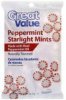 Great Value starlight mints peppermint Calories