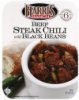 Harris Ranch steak chili beef, with black beans Calories